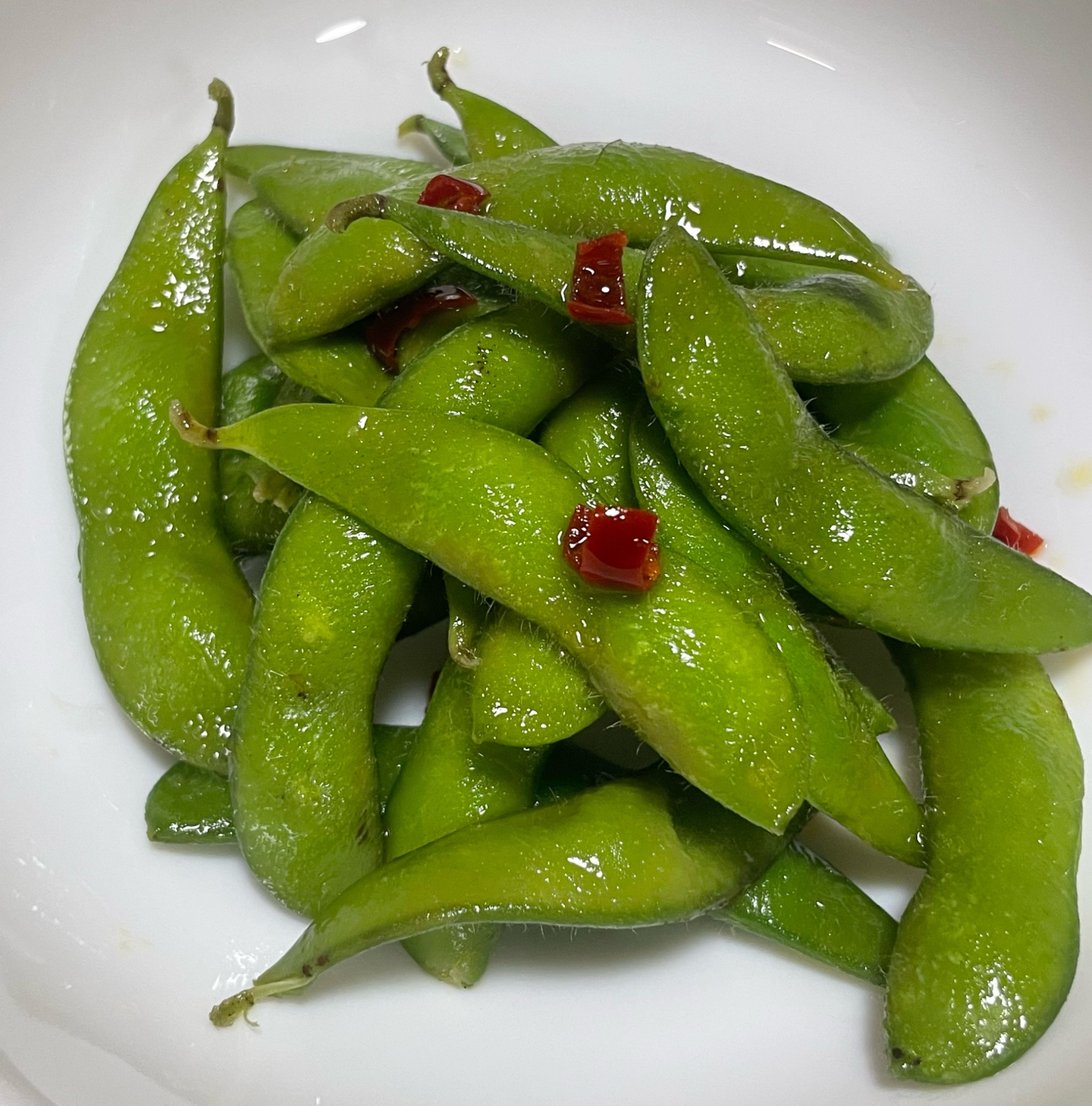 えだペペ　枝豆ペペロンチーノ