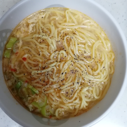 超簡単★酸辛湯麺(スーラータンメン)