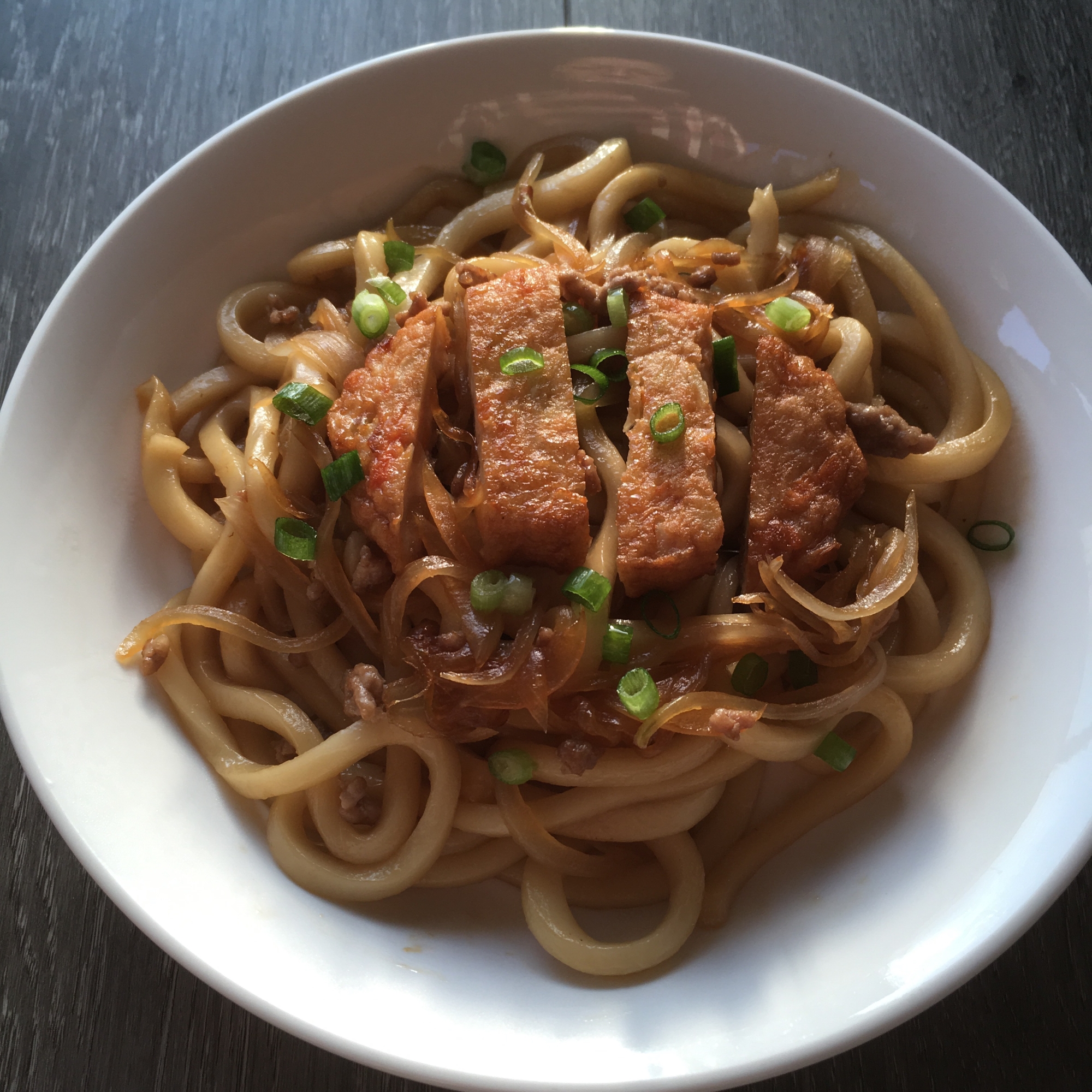 さつま揚げde焼うどん♪