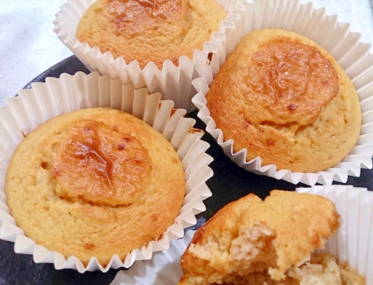 糖質制限 おから感なし ふんわりカップケーキ レシピ 作り方 By ラムちゃん1224 楽天レシピ