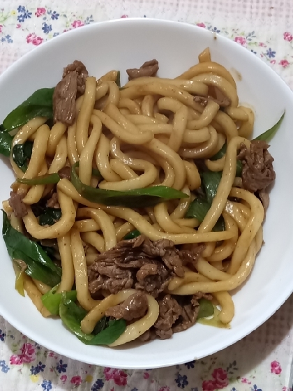 しょうゆベース♡和風焼きうどん