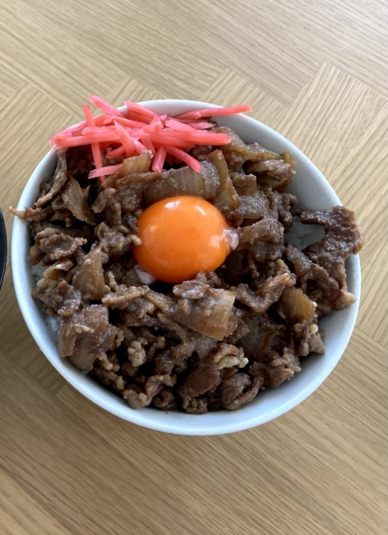 がっつり♪簡単牛丼