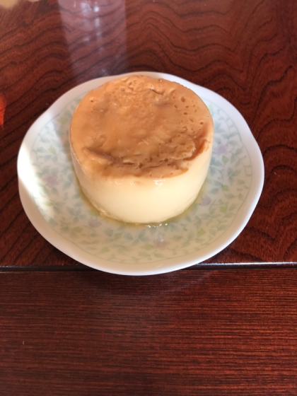 レンジで簡単マグカッププリン