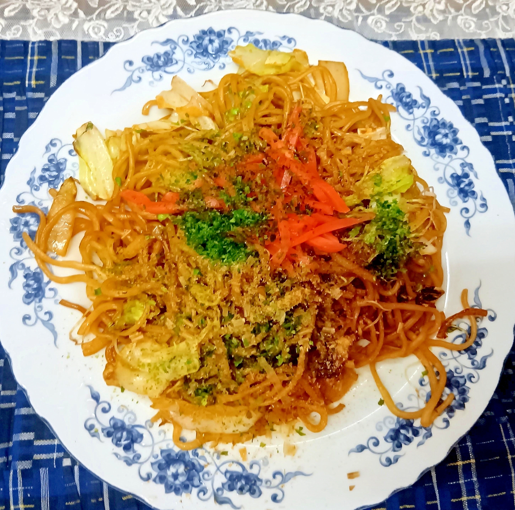 ブロッコリースプラウト焼きそば