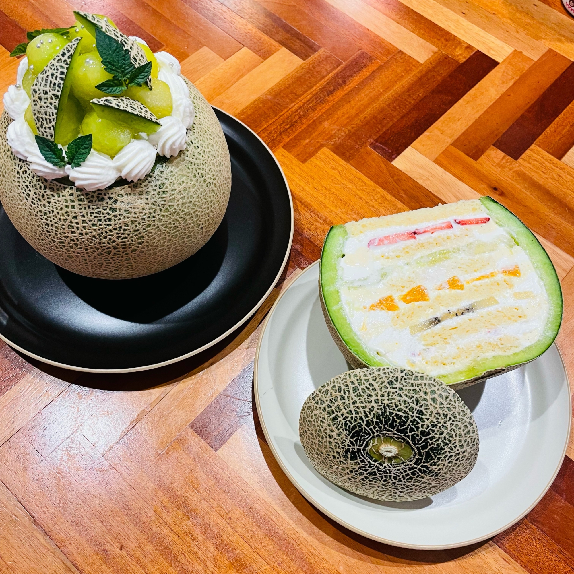 まるごとメロンケーキ