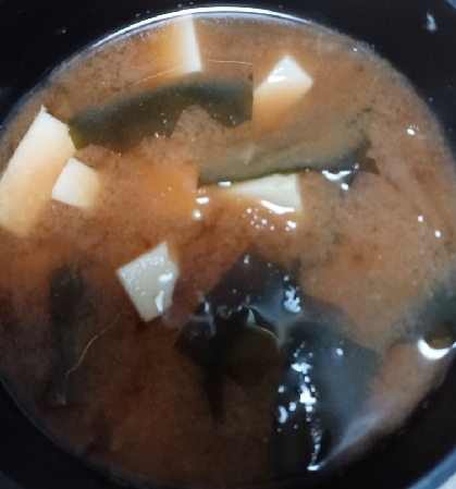 厚揚げのお味噌汁