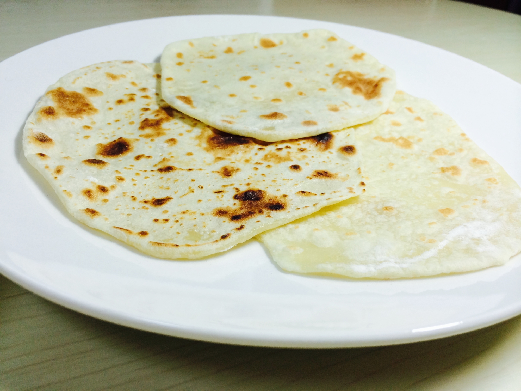 ナンの代わりに!インドの無発酵パン 【ロティ】