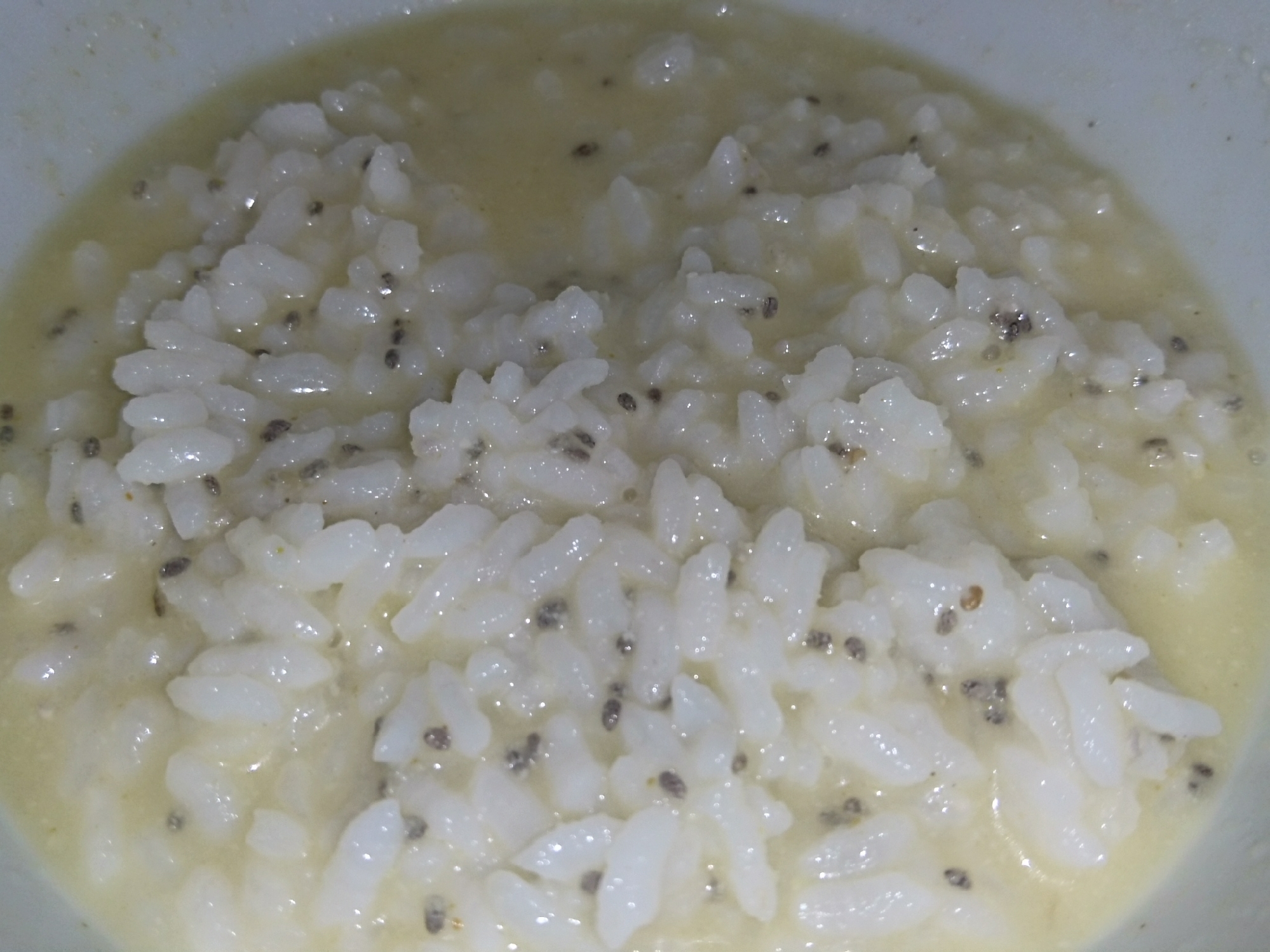 スープの王子様コーンポタージュ味チアシード白米飯粥
