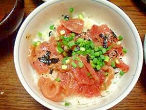 超かんたん！でもおいしい♪マグロごま漬け丼