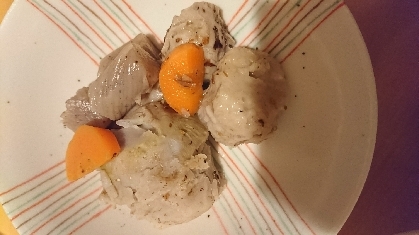 里芋とこんにゃくの煮物