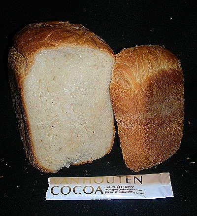 ホワイトココア食パン
