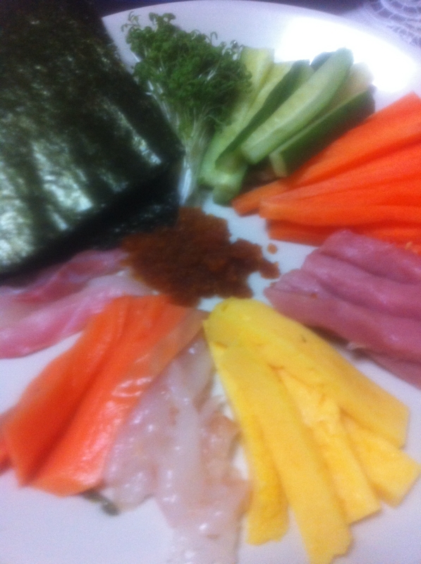 簡単手巻き寿司