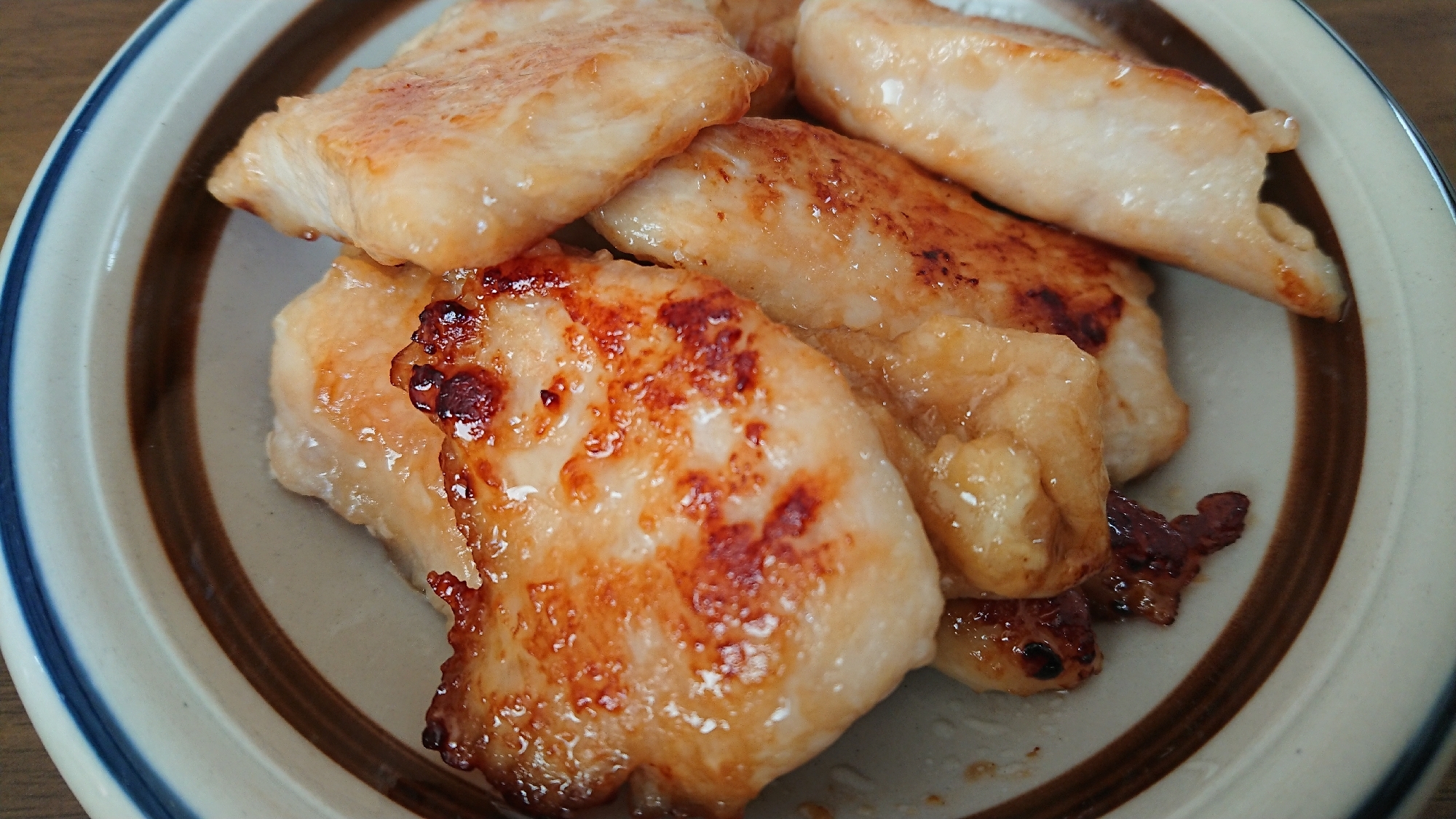 鶏胸肉のマヨ醤油焼き
