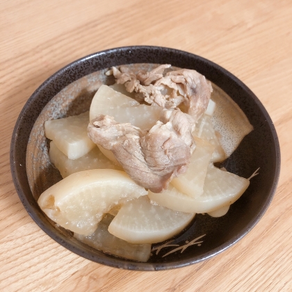 秋冬におすすめ☆大根と豚肉の煮物