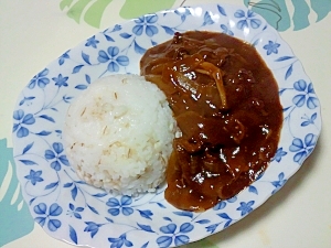 市販のルーをグレードup ハヤシライス レシピ 作り方 By Aoi 楽天レシピ