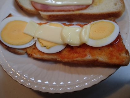 ☆卵とチーズのミートソーストースト☆