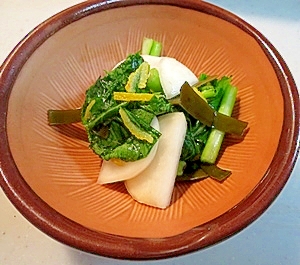 ビニール袋で作る カブの漬物 レシピ 作り方 By Dekotan1 楽天レシピ