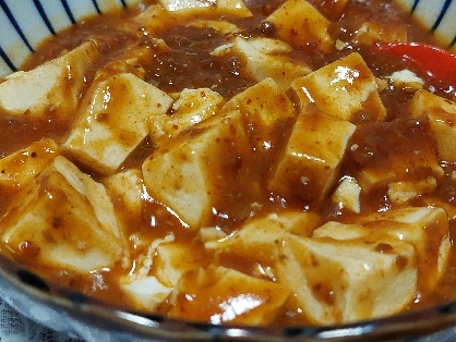 マヨ風味が美味しい麻婆豆腐