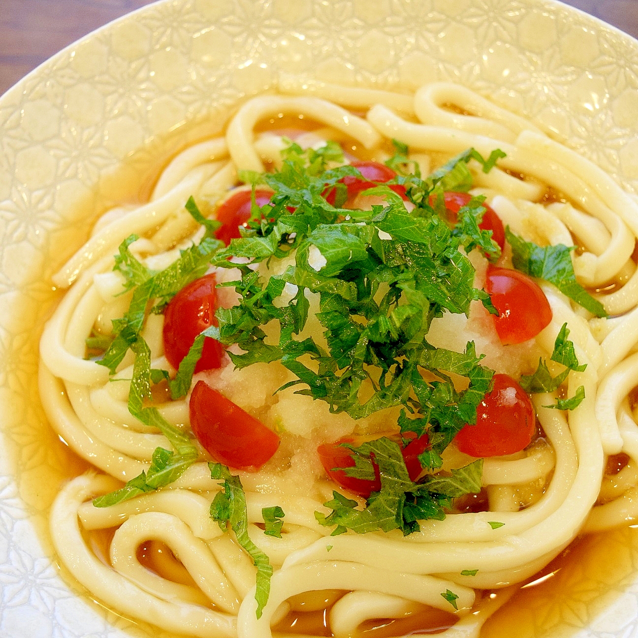 ピリっと美味☆たっぷり～おろしうどん