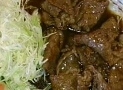 牛肉の甘辛いため