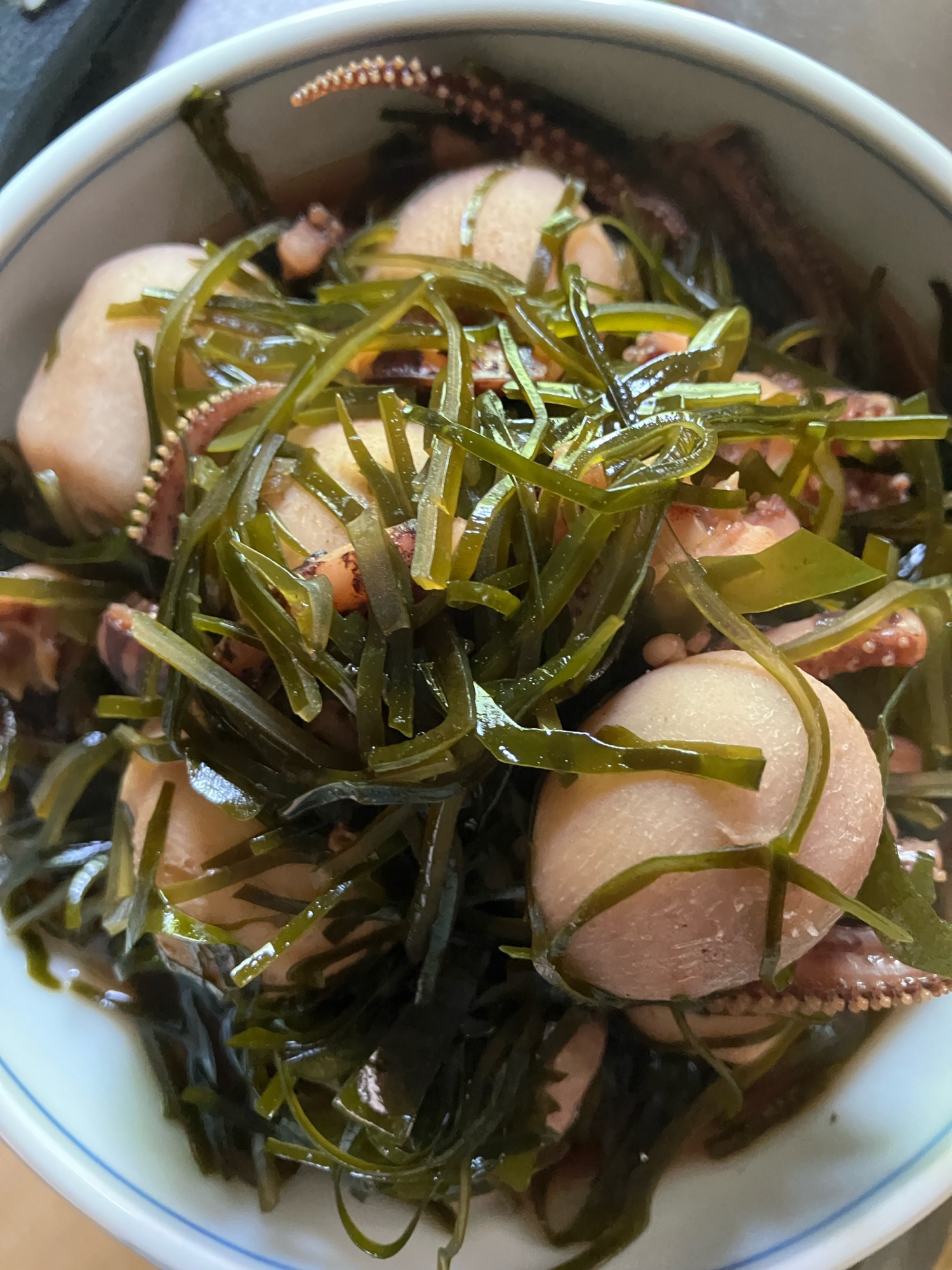 里芋と生昆布とイカの煮物　2025.07.19