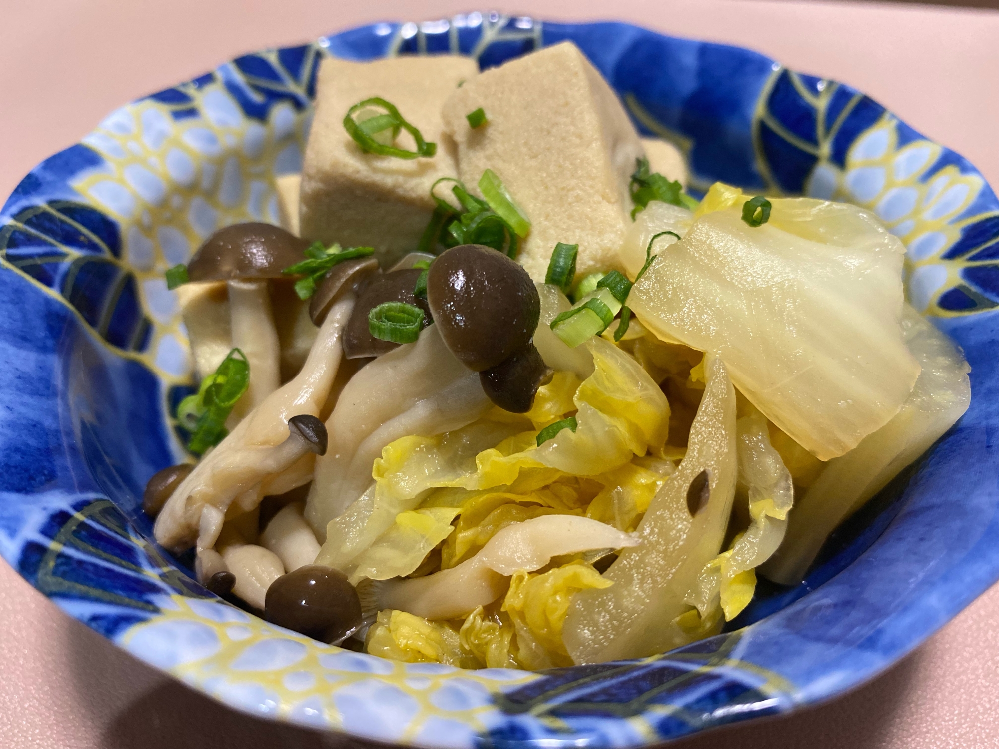 簡単！高野豆腐と白菜の煮物