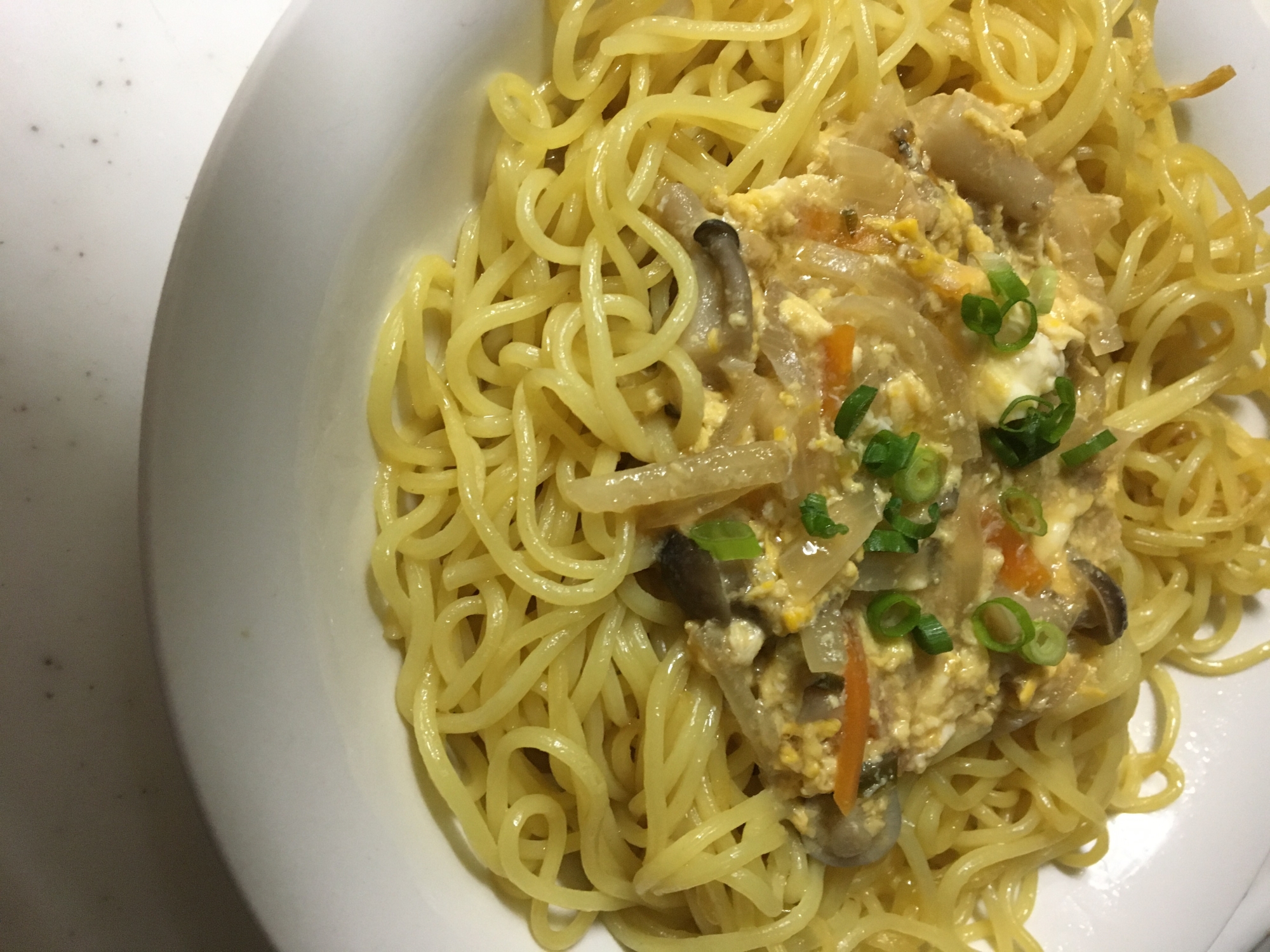 堅焼き焼きそばで天津麺風 レシピ 作り方 By Xmickyx 楽天レシピ