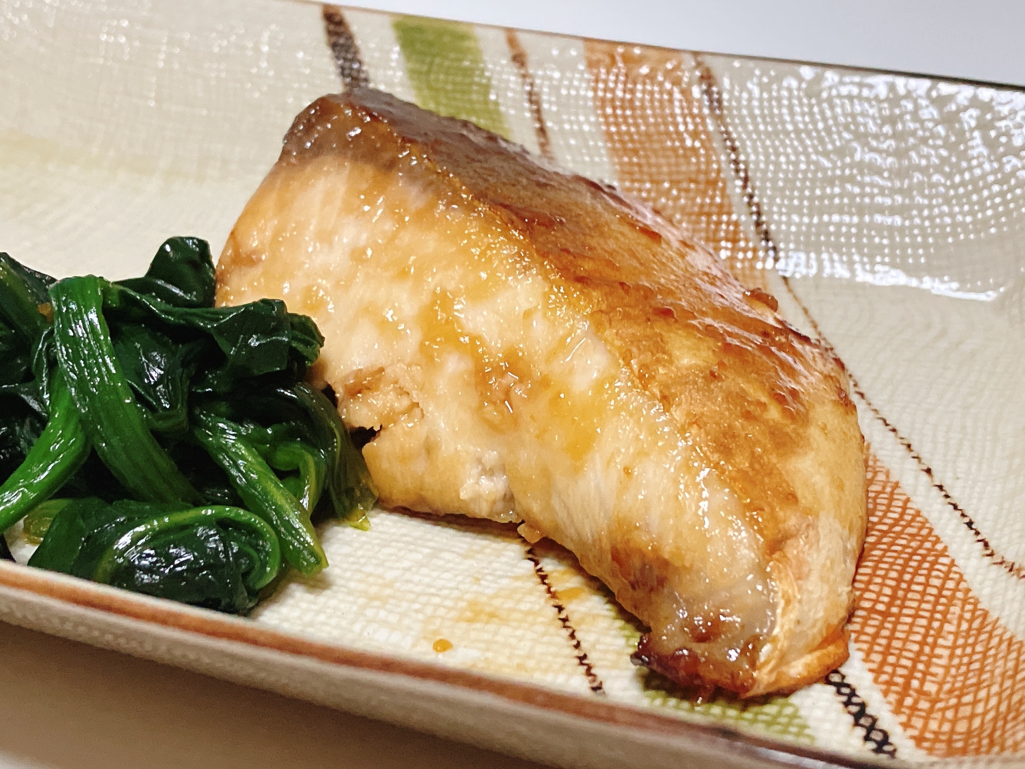 焼いて茹でる⁉フワフワ鰤の照り焼き