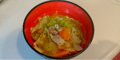 Anoaさん、
こんにちは～♪
たくさん作って お弁当のスープジャーにも入れました(o´∀｀o)
美味しく温まりました♡