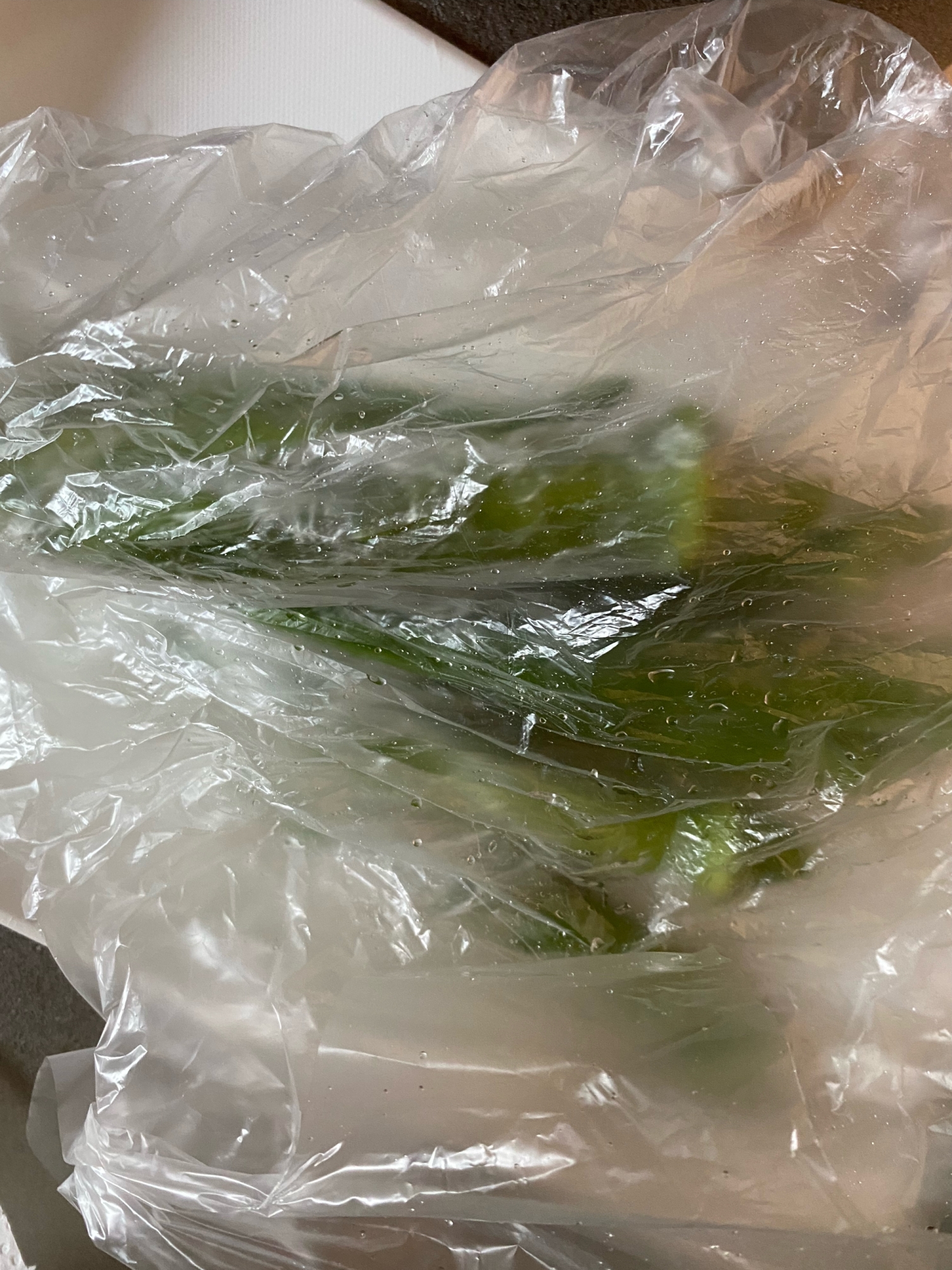 オクラ、痛くない板ずりのやり方