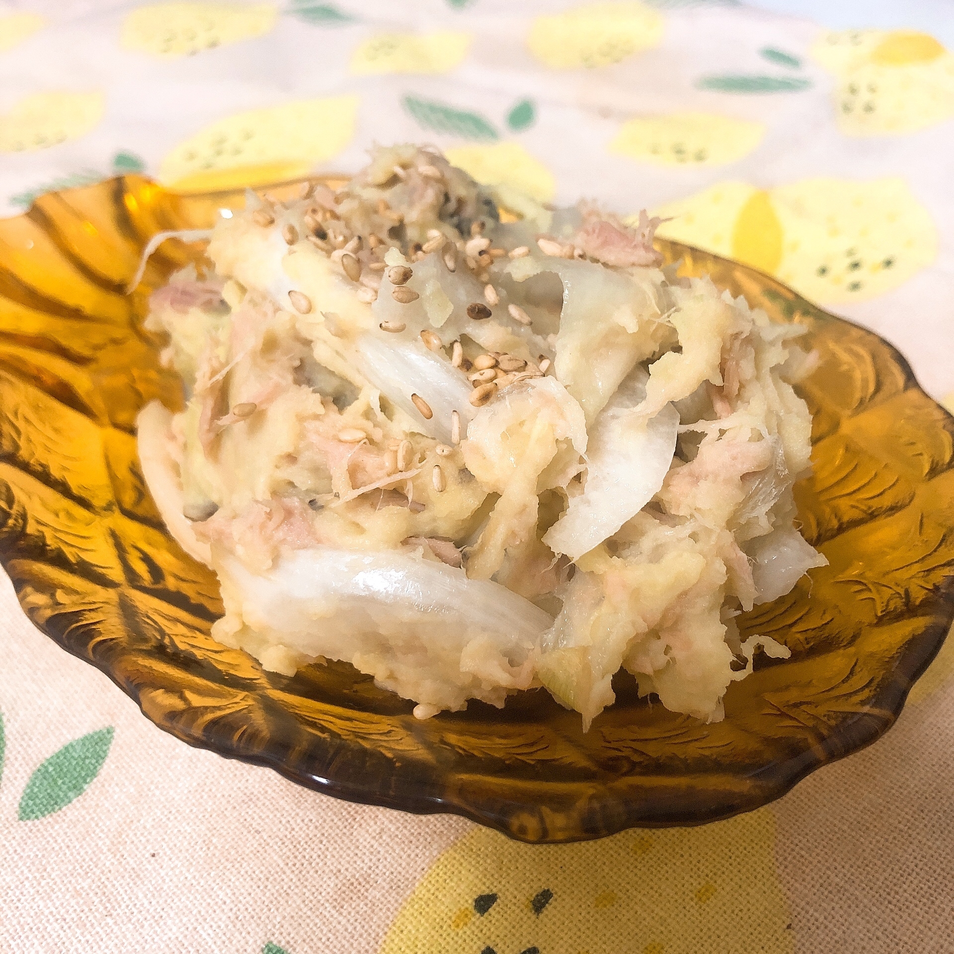 おかずにもおつまみにも！さつまいもサラダ