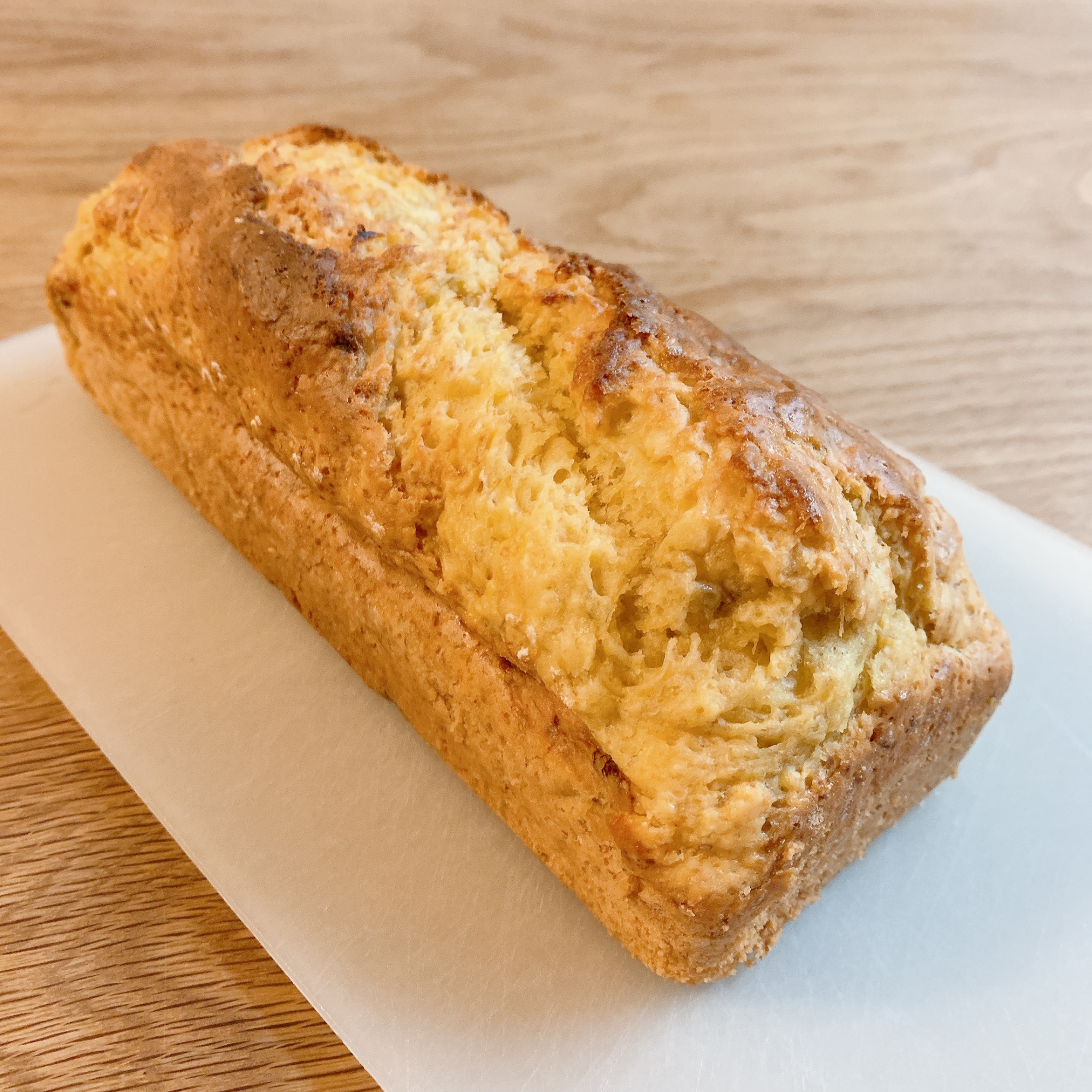 熟したバナナで砂糖いらず 材料3つパウンドケーキ レシピ 作り方 By Yummy y 楽天レシピ