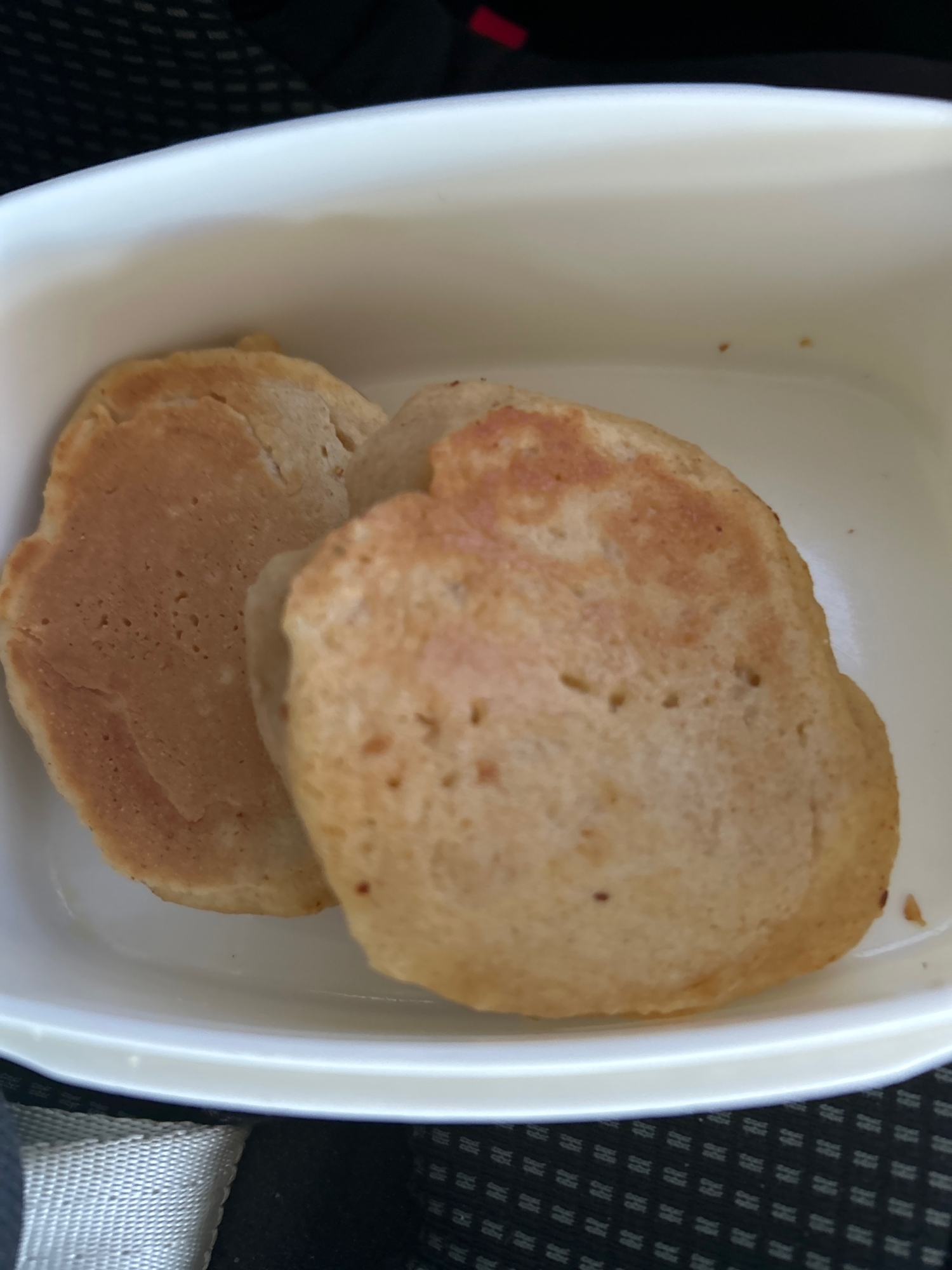 豆腐たっぷり米粉入り全粒粉パンケーキ