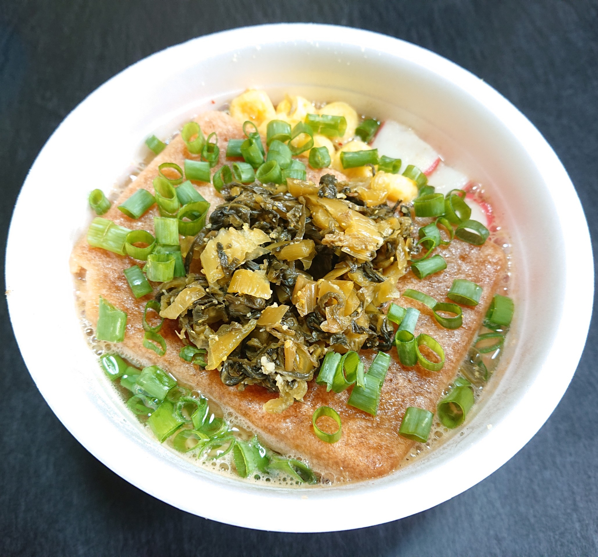 マルちゃん☆わさび高菜の赤いきつねうどん