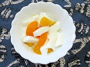 牛乳寒天フルーツポンチ レシピ 作り方 By けいちゃん０８８ 楽天レシピ