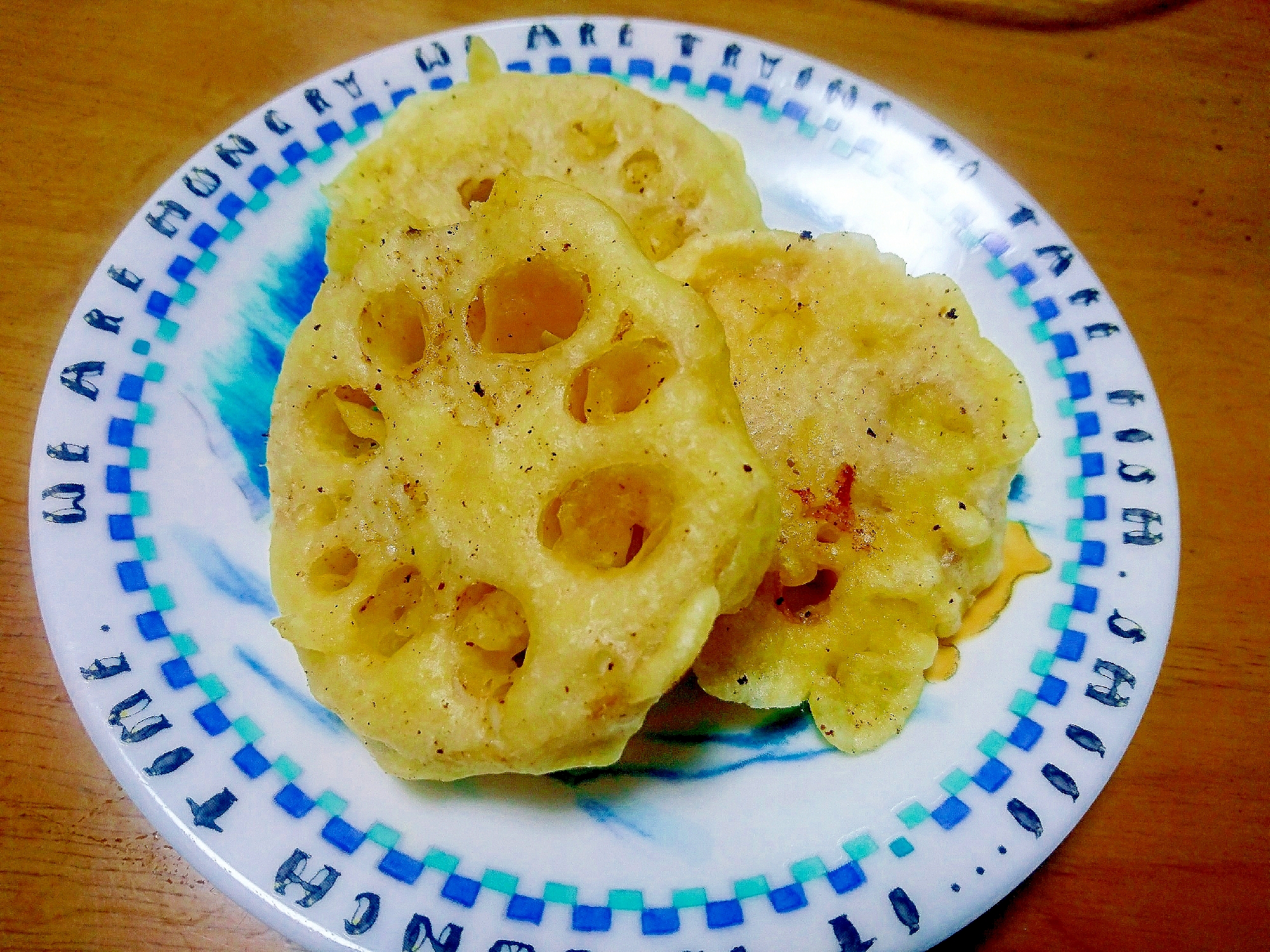 レンコンの天ぷら レシピ 作り方 By たねがしま 楽天レシピ