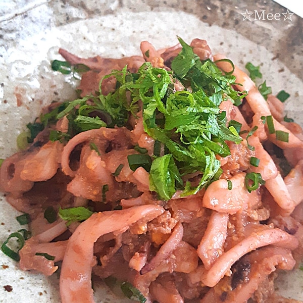 ワタがない 時の イカワタ炒め 風 レシピ 作り方 By Mee 楽天レシピ ワタがない 時の イカワタ炒め 風 レシピ 作り方 By Mee 楽天レシピ