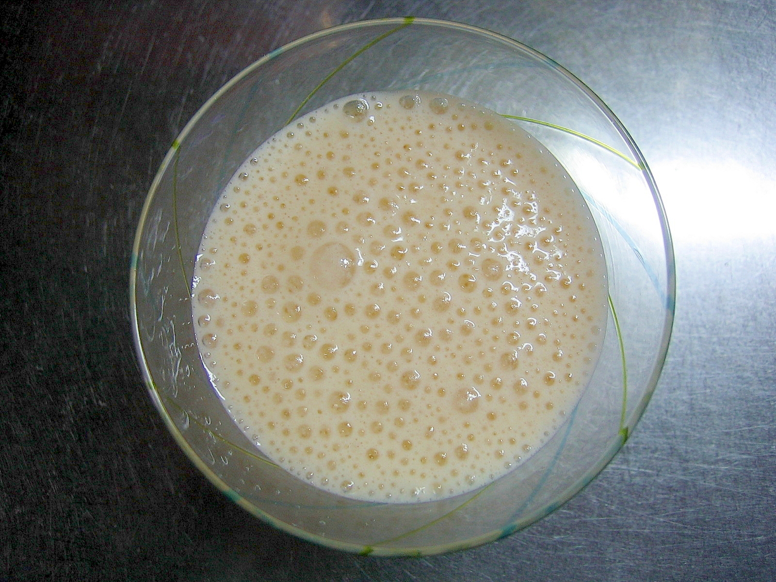 柿＆大豆の練乳入りミックスジュース
