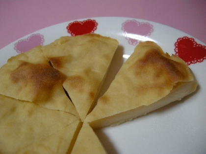ノンオイル☆豆腐とヨーグルトと米粉のチーズケーキ風