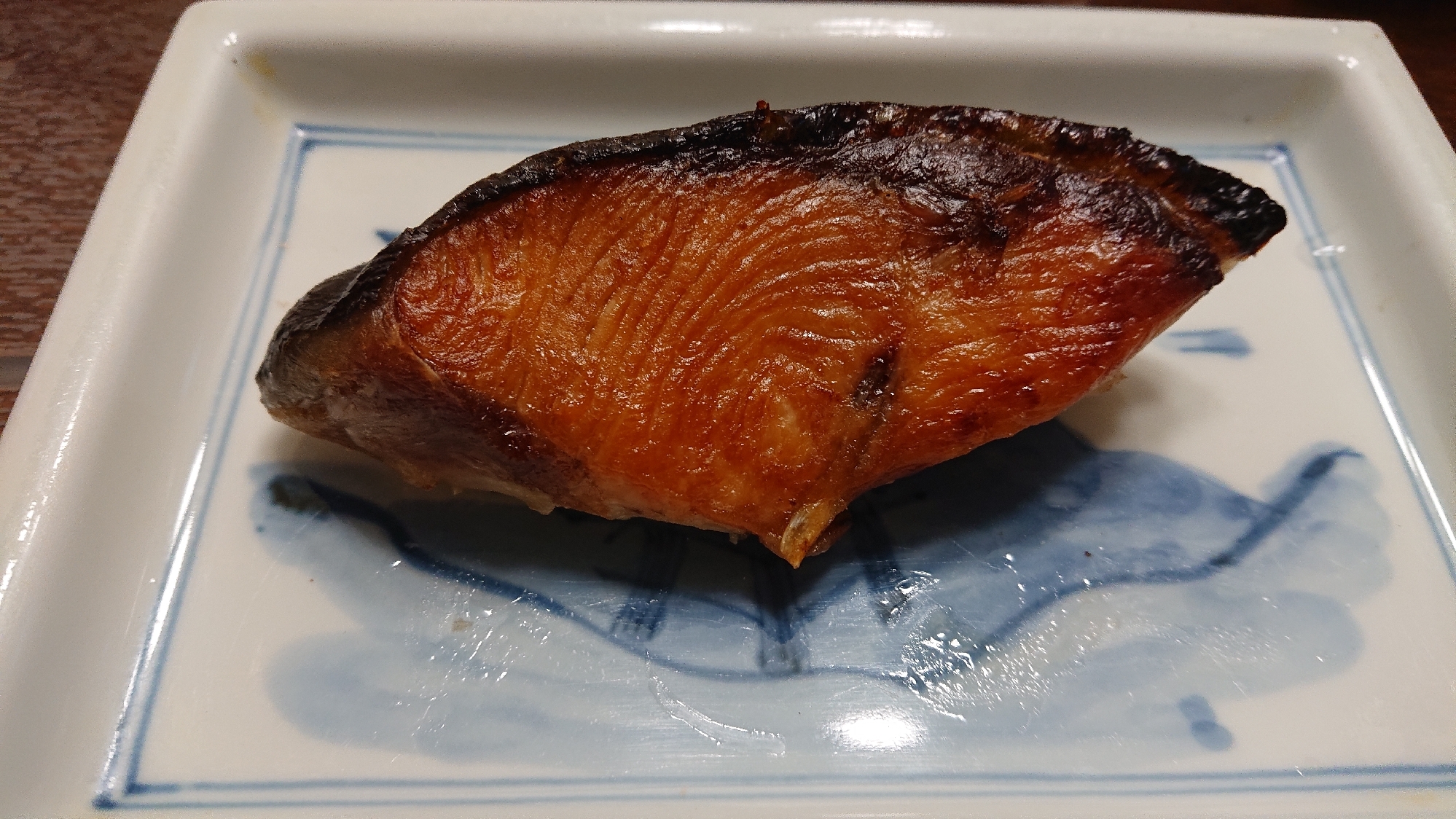 我が家の鰤塩焼き