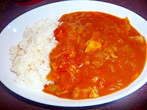 トマトのバターチキンカレー！！