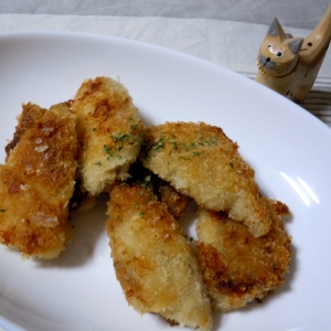 簡単フライパンでノルウェー塩さばフライ