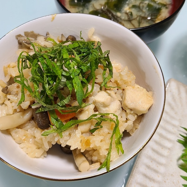 鶏肉ときのこの炊き込みご飯 レシピ 作り方 By あおい ᴗ 楽天レシピ 鶏肉ときのこの炊き込みご飯 レシピ 作り方 By あおい ᴗ 楽天レシピ