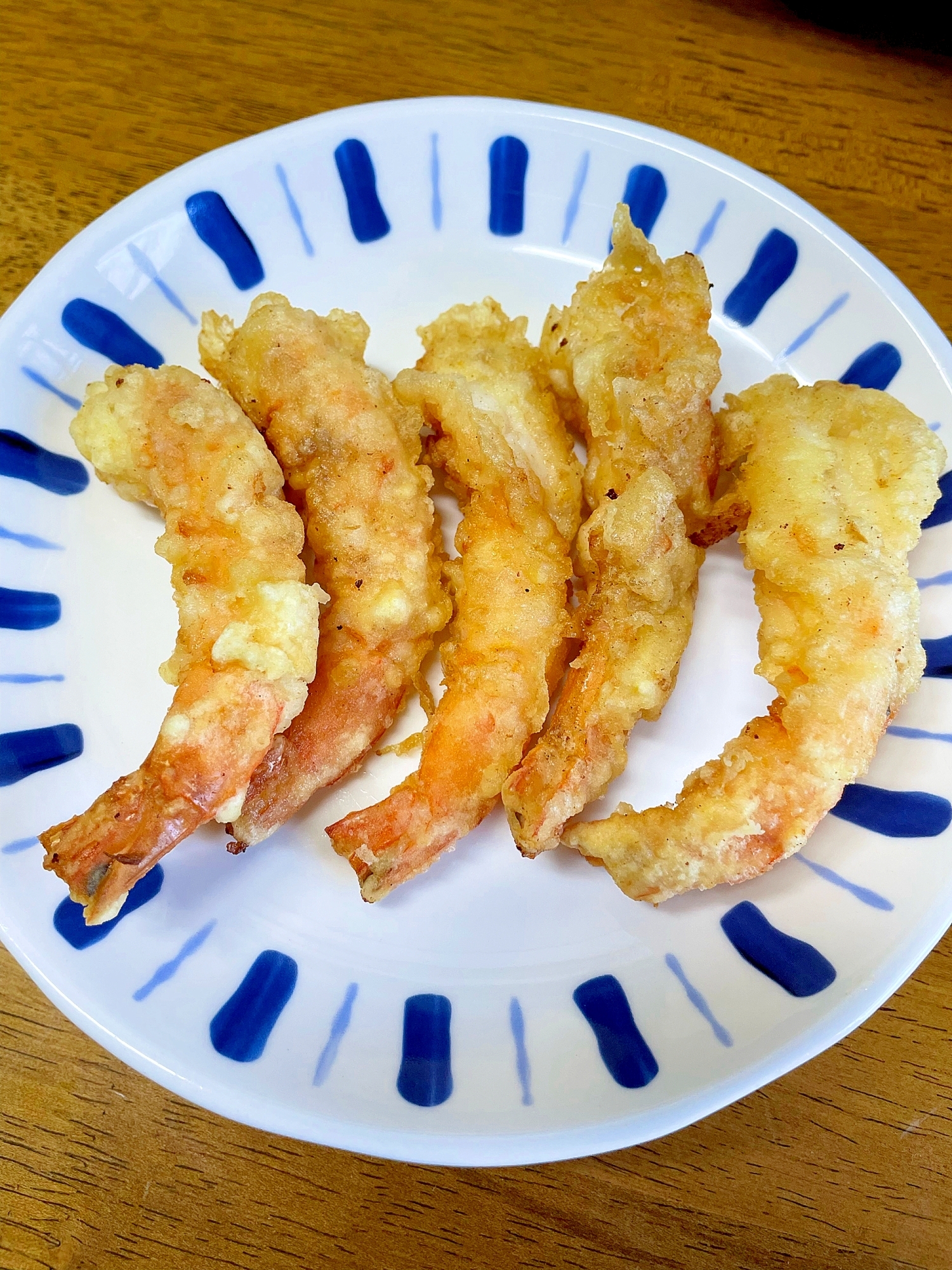ジューシーなエビ天