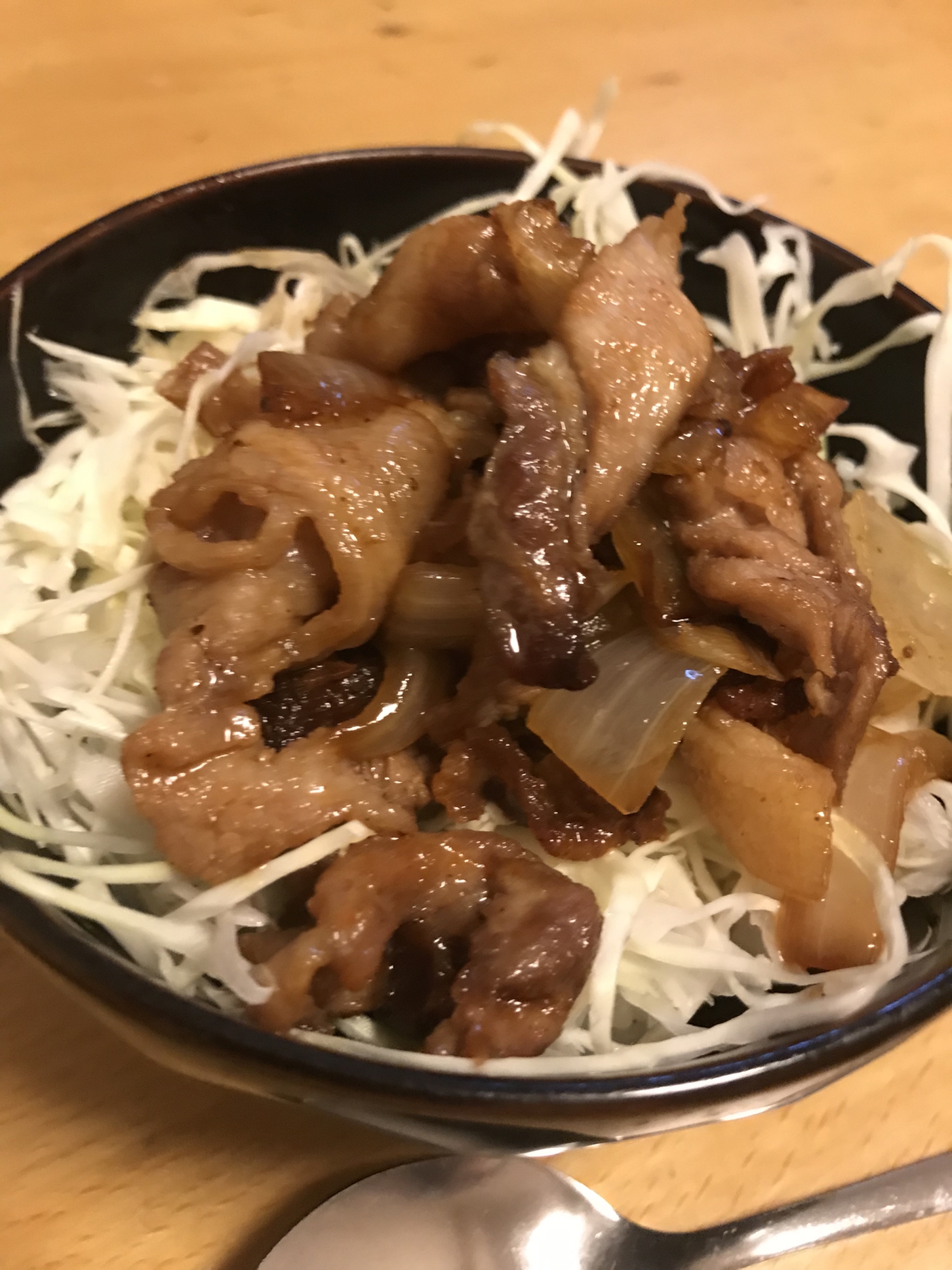 ポークチャップ丼