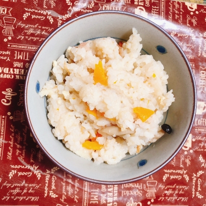 たけのこと椎茸の炊き込みご飯