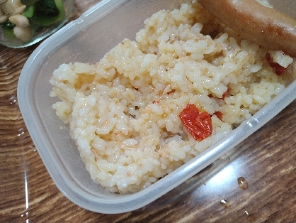 生米から作る☆トマトとツナのリゾット