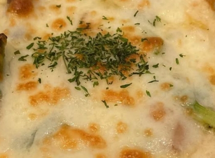 【白ワインに合う】山芋ツナのチーズ味噌グラタン