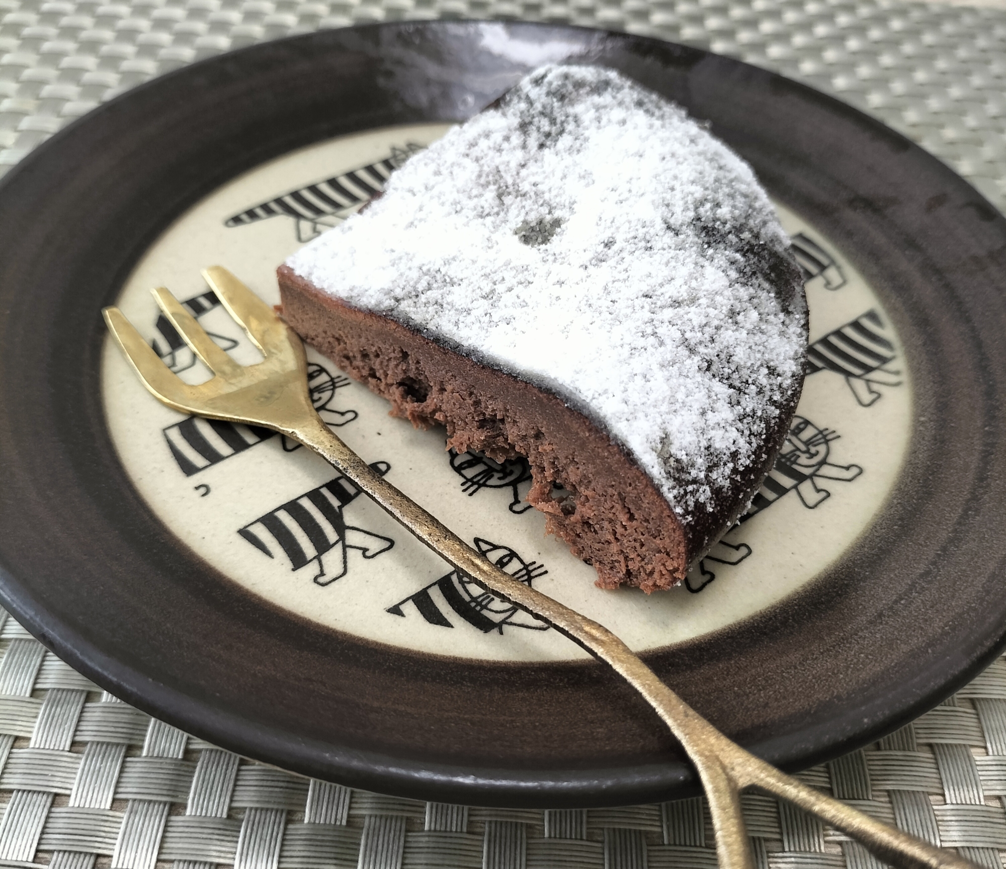 粉不使用！国産チーズdeガトーショコラ