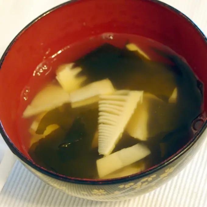 水煮の筍で作る☆若竹汁